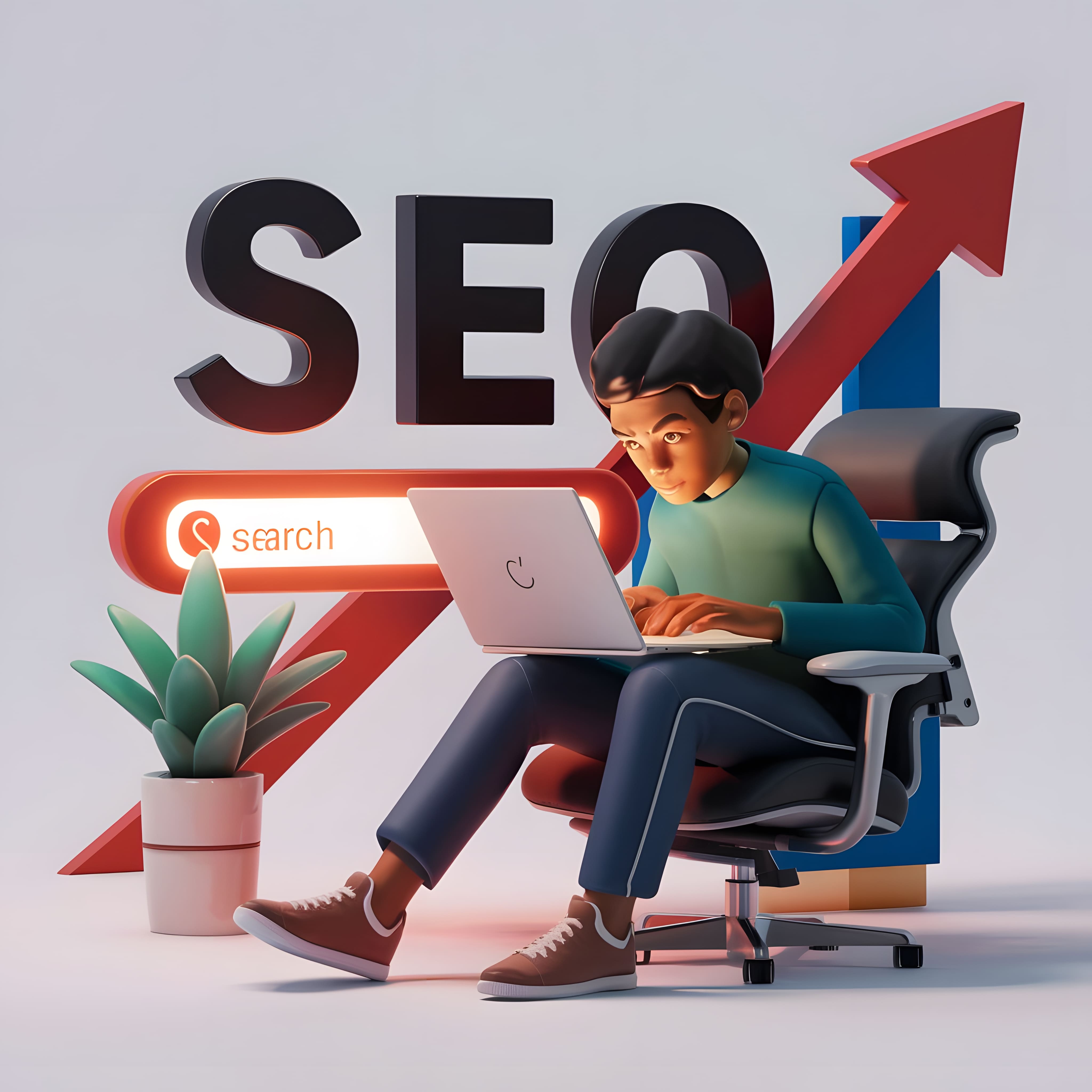 SEO Strategy Illustration